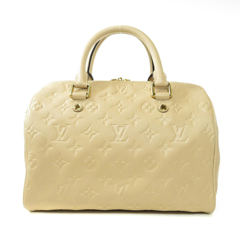 Louis Vuitton Boston Speedy Monogram Bandoulire Empreinte Bag Brown